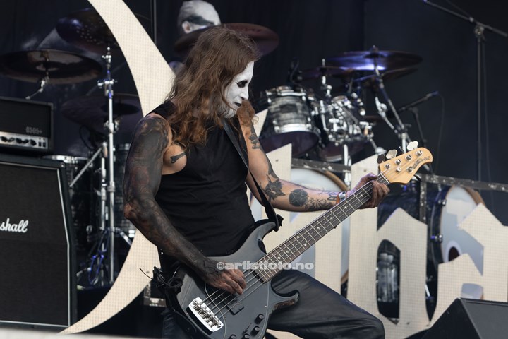 Abbath på Tons of Rock 2022. Foto: Millie Steinsdóttir Leirvik