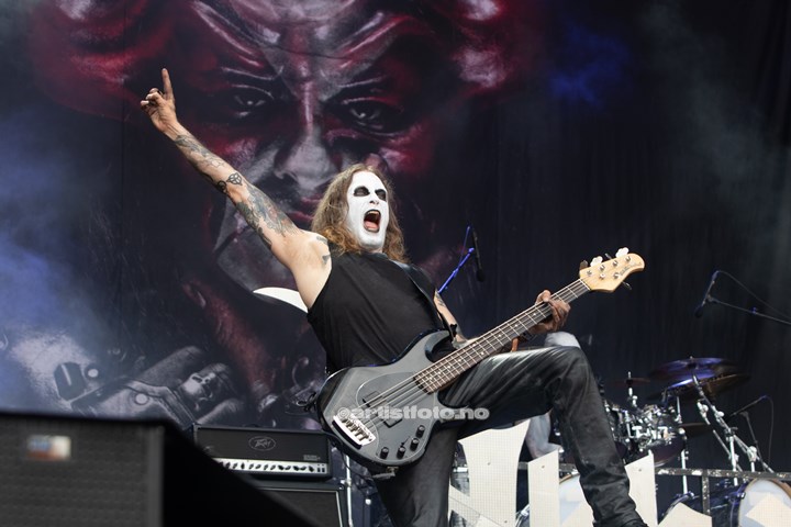 Abbath på Tons of Rock 2022. Foto: Millie Steinsdóttir Leirvik