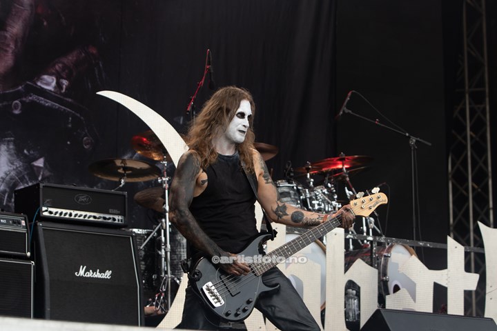 Abbath på Tons of Rock 2022. Foto: Millie Steinsdóttir Leirvik