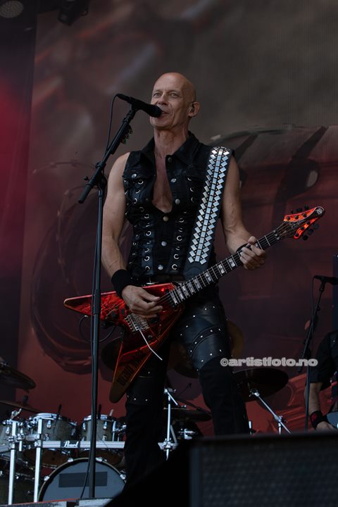 Accept på Tons of Rock 2022. Foto: Millie Steinsdóttir Leirvik