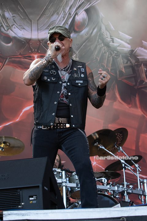 Accept på Tons of Rock 2022. Foto: Millie Steinsdóttir Leirvik