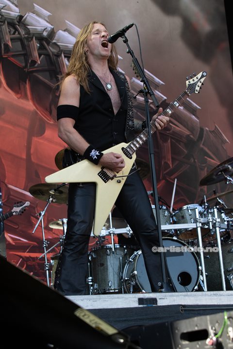 Accept på Tons of Rock 2022. Foto: Millie Steinsdóttir Leirvik