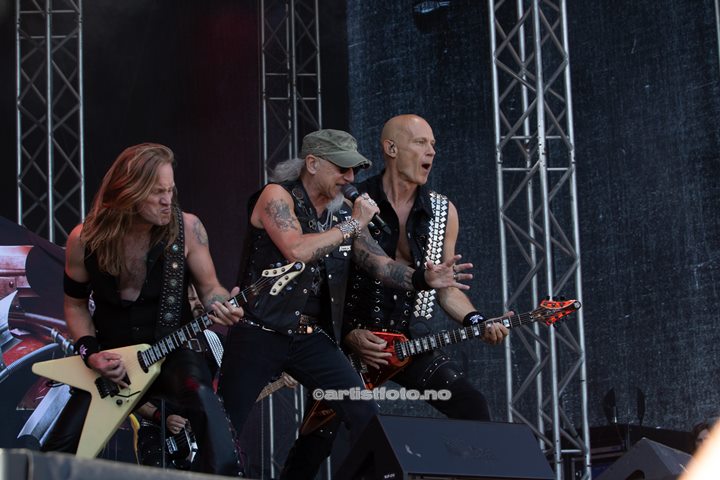 Accept på Tons of Rock 2022. Foto: Millie Steinsdóttir Leirvik