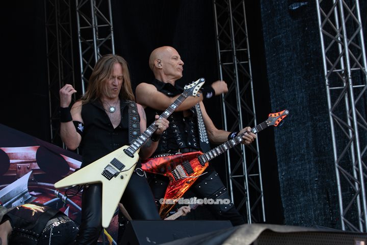 Accept på Tons of Rock 2022. Foto: Millie Steinsdóttir Leirvik