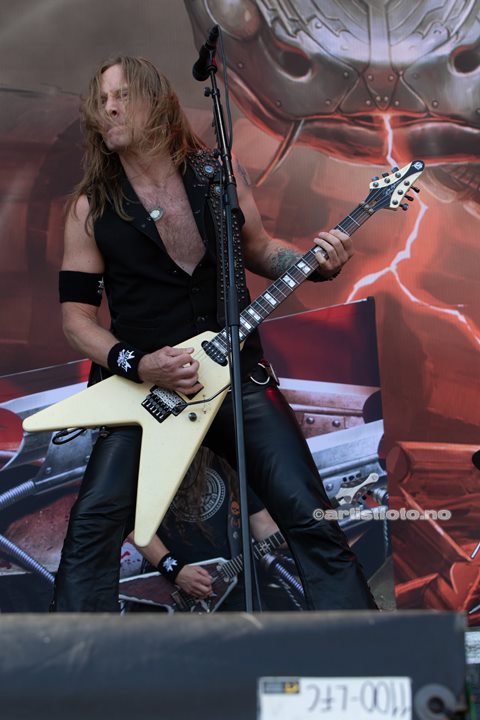 Accept på Tons of Rock 2022. Foto: Millie Steinsdóttir Leirvik