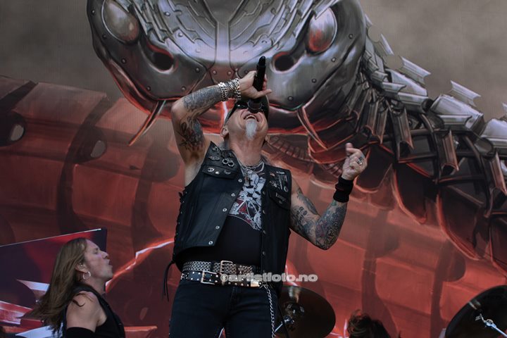 Accept på Tons of Rock 2022. Foto: Millie Steinsdóttir Leirvik