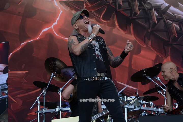 Accept på Tons of Rock 2022. Foto: Millie Steinsdóttir Leirvik