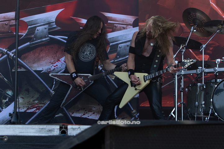 Accept på Tons of Rock 2022. Foto: Millie Steinsdóttir Leirvik