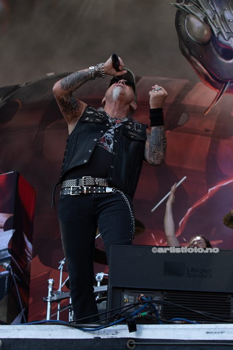 Accept på Tons of Rock 2022. Foto: Millie Steinsdóttir Leirvik