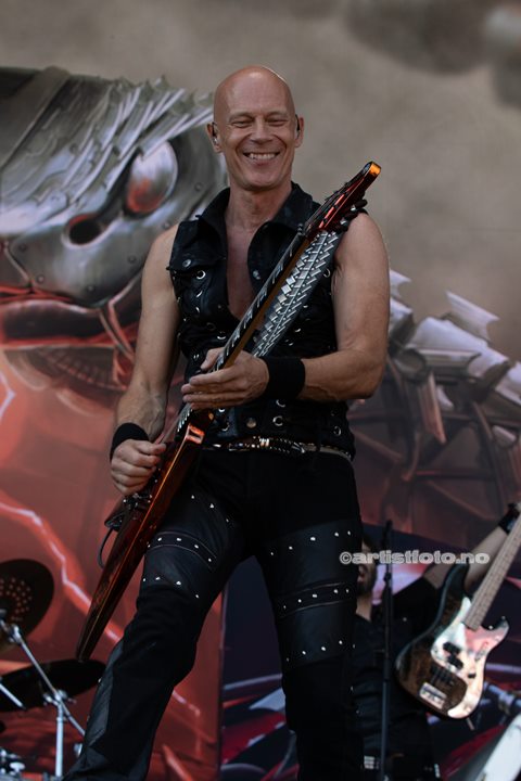 Accept på Tons of Rock 2022. Foto: Millie Steinsdóttir Leirvik