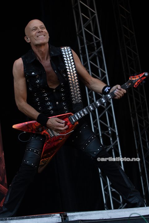 Accept på Tons of Rock 2022. Foto: Millie Steinsdóttir Leirvik