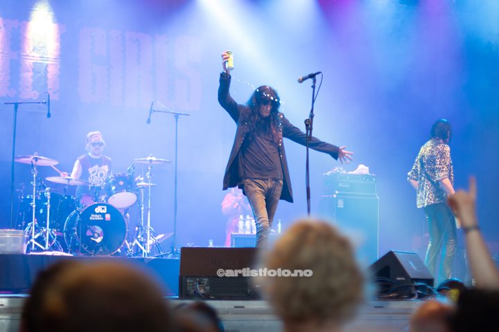 Backstreet Girls på Tons of Rock 2022. Foto: Millie Steinsdóttir Leirvik