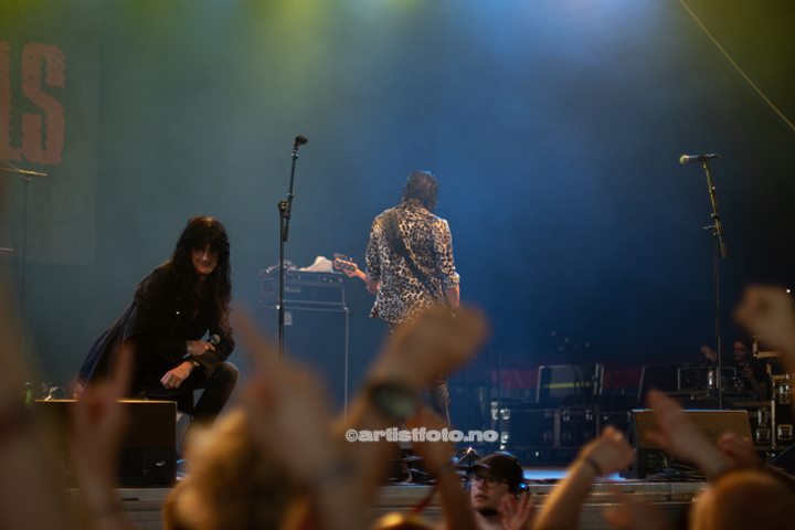 Backstreet Girls på Tons of Rock 2022. Foto: Millie Steinsdóttir Leirvik