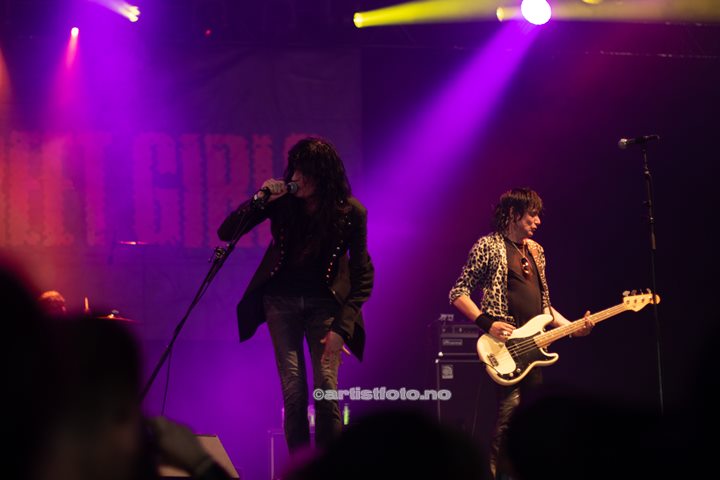 Backstreet Girls på Tons of Rock 2022. Foto: Millie Steinsdóttir Leirvik