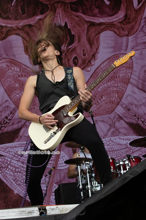 Baronesse på Tons of Rock 2022. Foto: Millie Steinsdóttir Leirvik