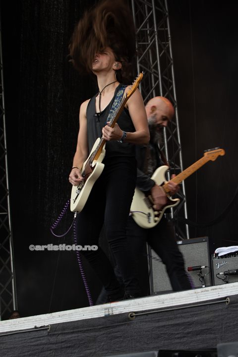 Baronesse på Tons of Rock 2022. Foto: Millie Steinsdóttir Leirvik