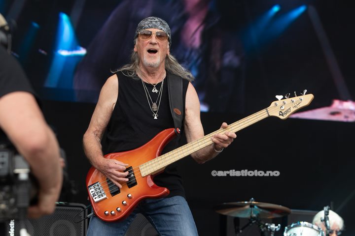 Deep Purple på Tons of Rock 2022. Foto: Millie Steinsdóttir Leirvik