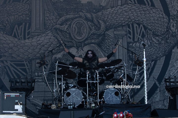 Dimmu Borgir på Tons of Rock 2022. Foto: Millie Steinsdóttir Leirvik