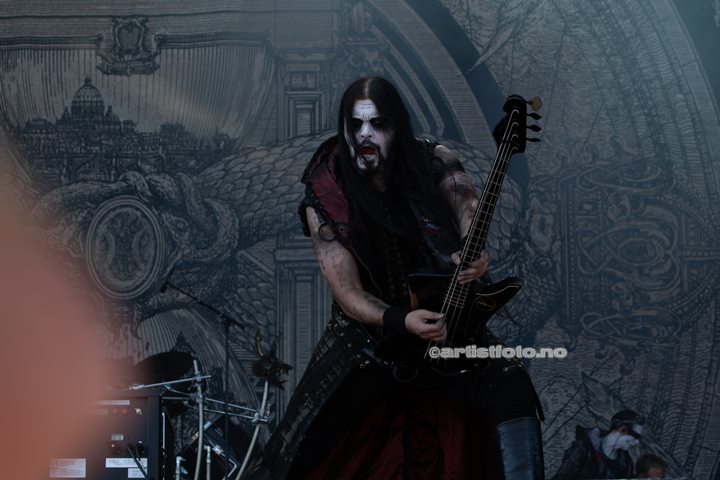 Dimmu Borgir på Tons of Rock 2022. Foto: Millie Steinsdóttir Leirvik