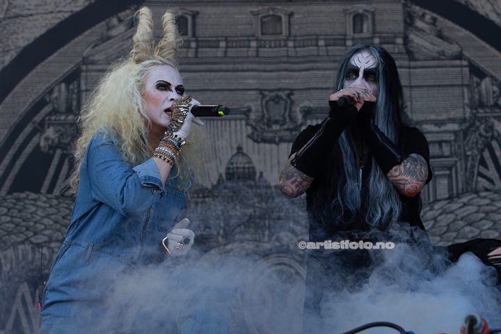 Dimmu Borgir på Tons of Rock 2022. Foto: Millie Steinsdóttir Leirvik