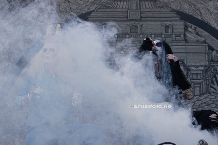 Dimmu Borgir på Tons of Rock 2022. Foto: Millie Steinsdóttir Leirvik