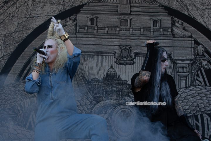 Dimmu Borgir på Tons of Rock 2022. Foto: Millie Steinsdóttir Leirvik