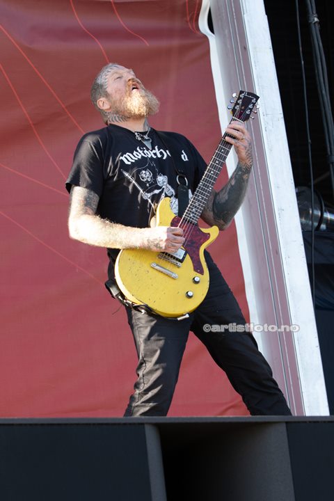 Mastadon på Tons of Rock 2022. Foto: Millie Steinsdóttir Leirvik