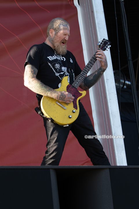 Mastadon på Tons of Rock 2022. Foto: Millie Steinsdóttir Leirvik