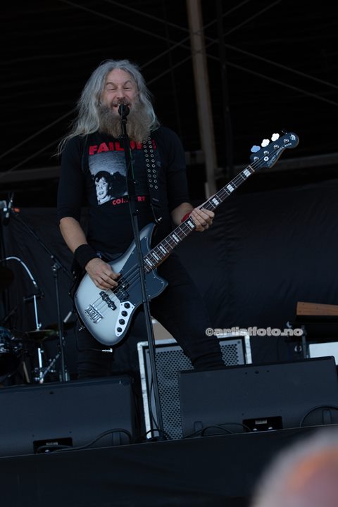 Mastadon på Tons of Rock 2022. Foto: Millie Steinsdóttir Leirvik