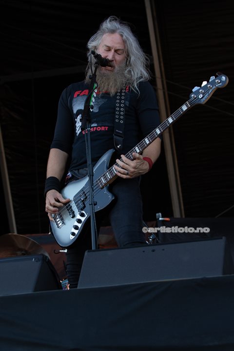 Mastadon på Tons of Rock 2022. Foto: Millie Steinsdóttir Leirvik