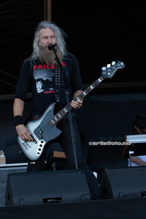 Mastadon på Tons of Rock 2022. Foto: Millie Steinsdóttir Leirvik