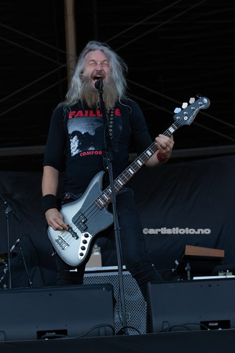 Mastadon på Tons of Rock 2022. Foto: Millie Steinsdóttir Leirvik