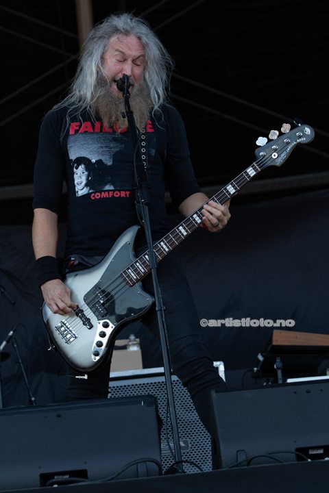 Mastadon på Tons of Rock 2022. Foto: Millie Steinsdóttir Leirvik