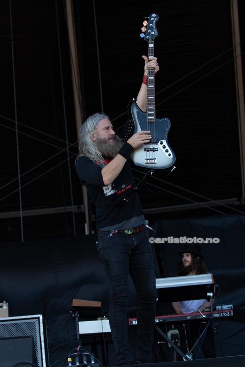 Mastadon på Tons of Rock 2022. Foto: Millie Steinsdóttir Leirvik