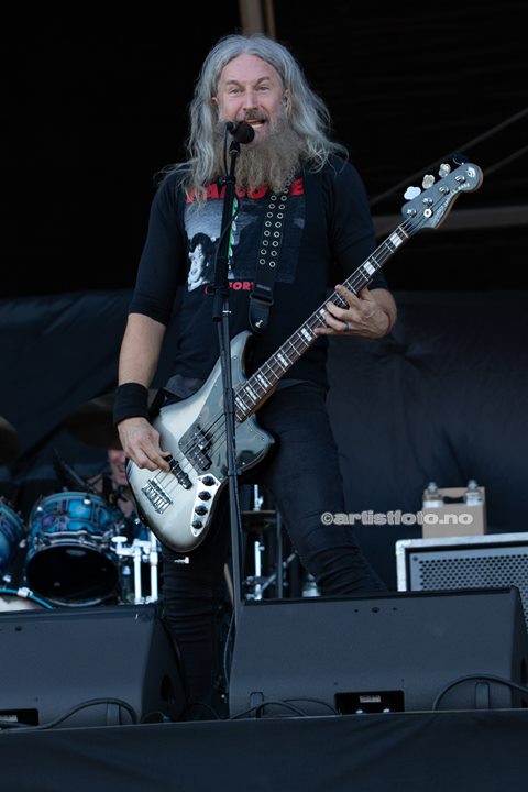 Mastadon på Tons of Rock 2022. Foto: Millie Steinsdóttir Leirvik