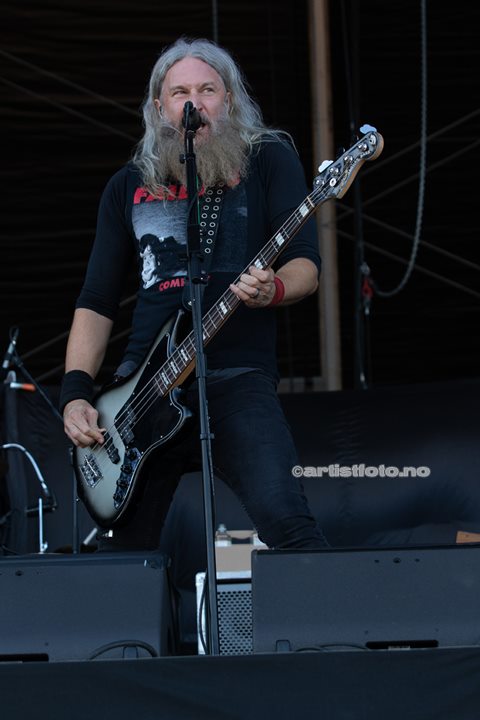 Mastadon på Tons of Rock 2022. Foto: Millie Steinsdóttir Leirvik