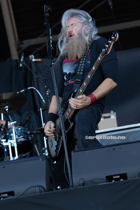 Mastadon på Tons of Rock 2022. Foto: Millie Steinsdóttir Leirvik