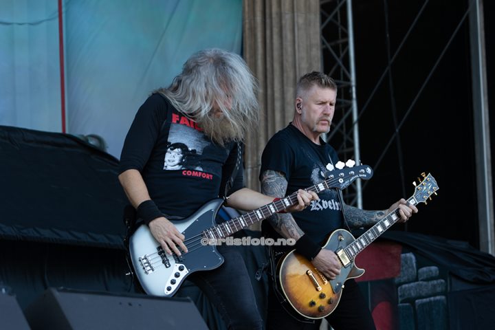 Mastadon på Tons of Rock 2022. Foto: Millie Steinsdóttir Leirvik