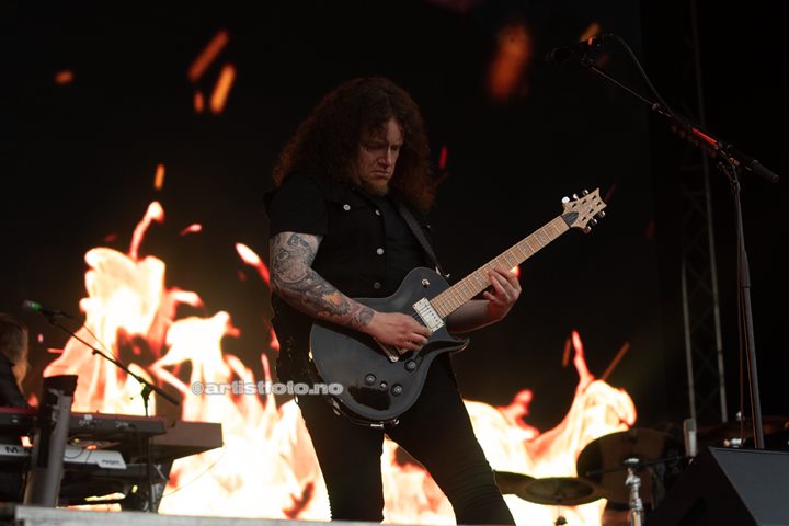 Opeth på Tons of Rock 2022. Foto: Millie Steinsdóttir Leirvik