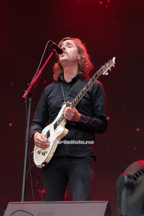 Opeth på Tons of Rock 2022. Foto: Millie Steinsdóttir Leirvik