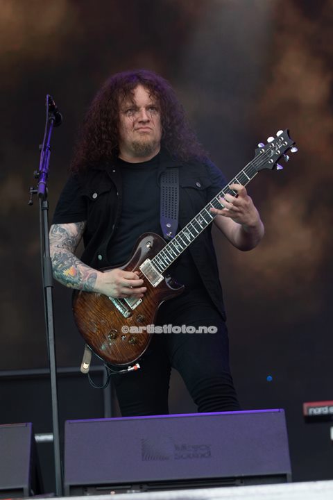 Opeth på Tons of Rock 2022. Foto: Millie Steinsdóttir Leirvik