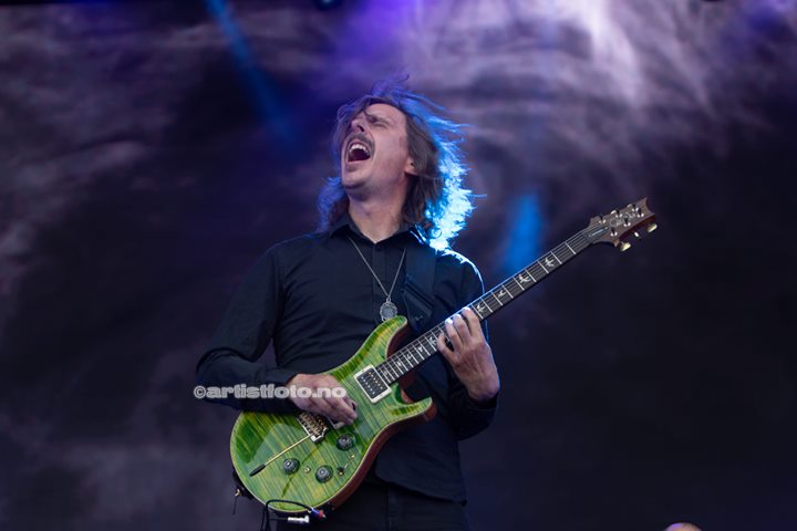 Opeth på Tons of Rock 2022. Foto: Millie Steinsdóttir Leirvik