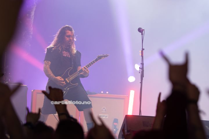 Sepultura på Tons of Rock 2022. Foto: Millie Steinsdóttir Leirvik