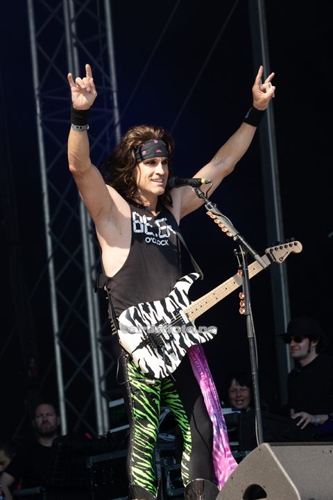 Steel Panther på Tons of Rock 2022. Foto: Millie Steinsdóttir Leirvik