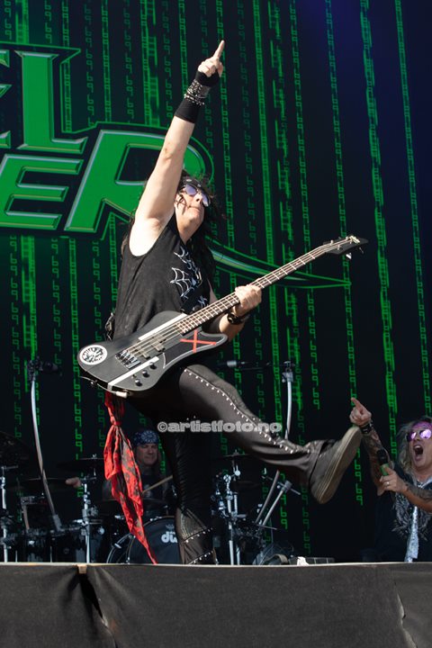 Steel Panther på Tons of Rock 2022. Foto: Millie Steinsdóttir Leirvik