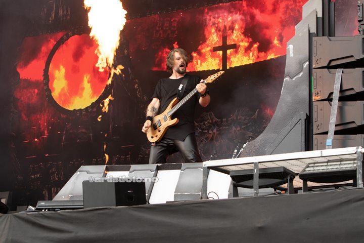 Within Temptation på Tons of Rock 2022. Foto: Millie Steinsdóttir Leirvik