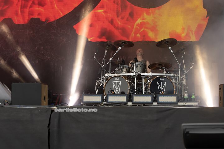 Within Temptation på Tons of Rock 2022. Foto: Millie Steinsdóttir Leirvik