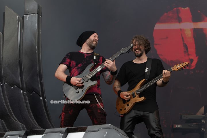 Within Temptation på Tons of Rock 2022. Foto: Millie Steinsdóttir Leirvik