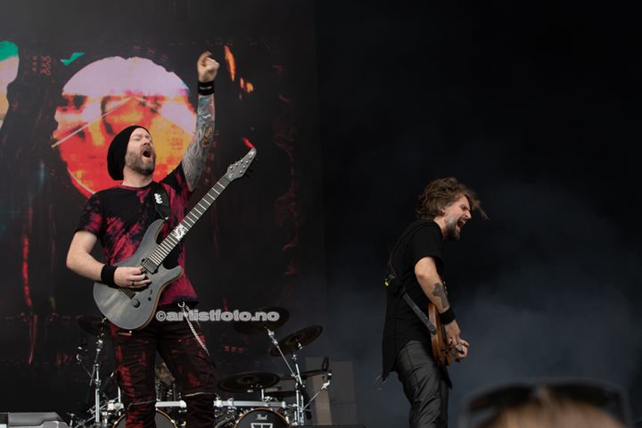 Within Temptation på Tons of Rock 2022. Foto: Millie Steinsdóttir Leirvik