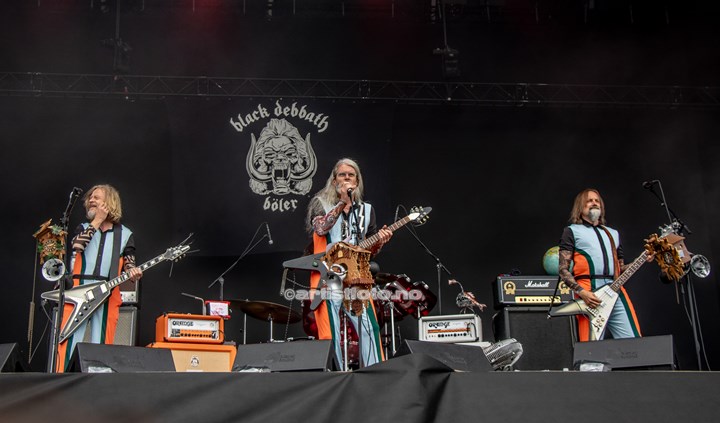 Black Debbath på Tons of Rock 2023. Foto: Millie Steinsdóttir Leirvik